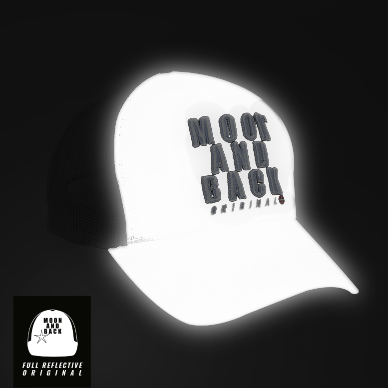 reflektierendes baseball-cap silber helm