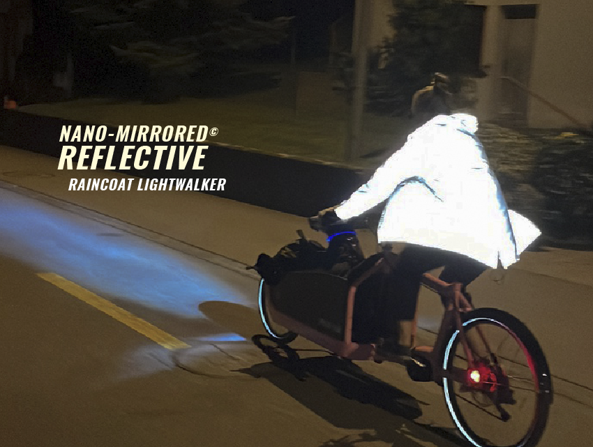 reflektierende fahrrad jacke