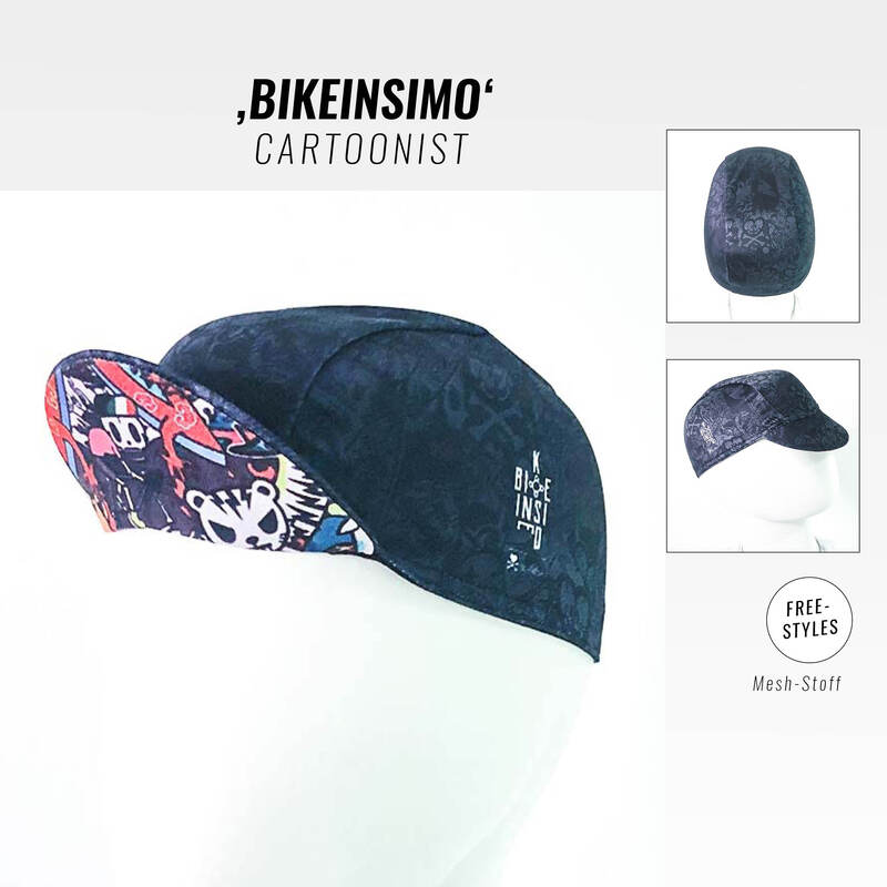 biker-cap-mütze cartoon